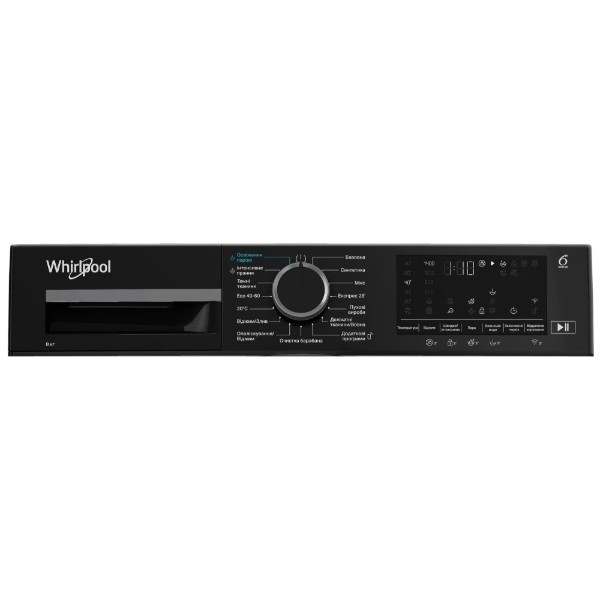 Фото - Комплект техники Whirlpool Стиральная машина с фронтальной загрузкой + Сушильная машина Whirlpool WAM 87WBC UA + WP B8X WBS UA